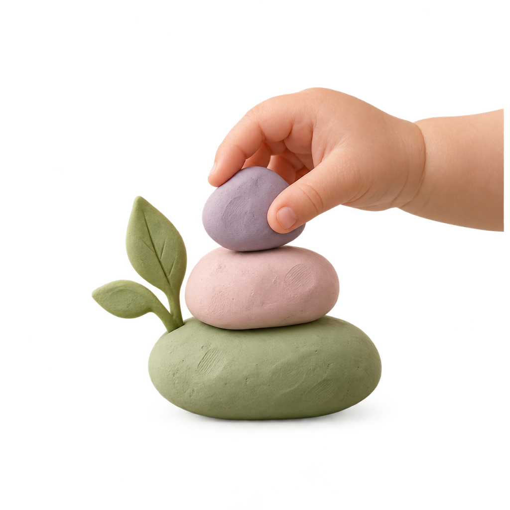 Illustration en pâte à modeler